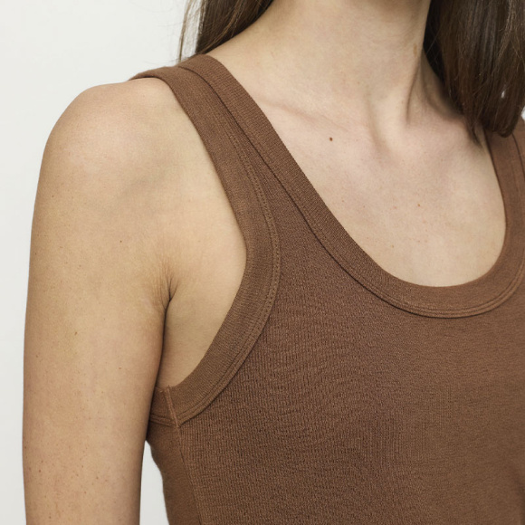 Soft Rebels - Soft Rebels SRFenja Tank Top - Bison