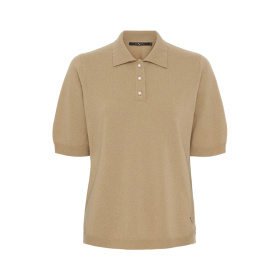 BTF Cashmere Pullover Med Collar - Hazelnut