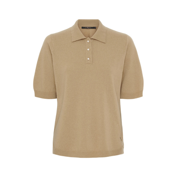BTF-CPH - BTF Cashmere Pullover Med Collar - Hazelnut