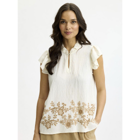 Infront June Top - Off White 