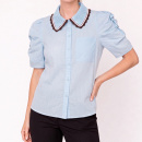 Gossia - Gossia AllyGO Bluse - Light Blue Gossia - Gossia AllyGO Bluse - Light Blue