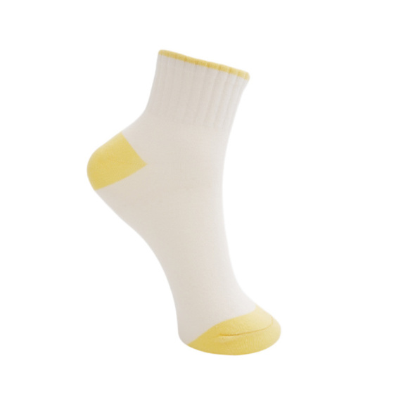 Black Colour - Black Colour Lexie Anclet Strømper - LT. Yellow