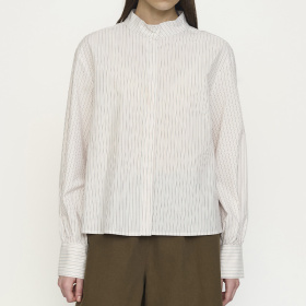 Soft Rebels SRVeronica Volume Skjorte - Stripe Burnished Lil