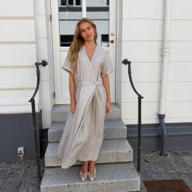 Co'couture CherCC Wrap SS Kjole Co'couture CherCC Wrap SS Kjole