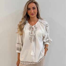 Copenhagen Luxe 6190 Bluse - White 