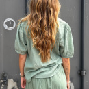 Continue - Continue Emma Bluse - Army Continue - Continue Emma Bluse - Army