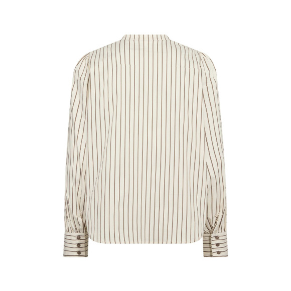 Co'couture - Co'coutureCC Sigrid Stripe Skjorte - Bone