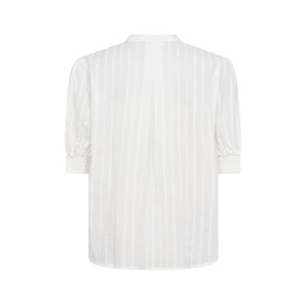 Co'couture Bessicc V-Bluse - Off White