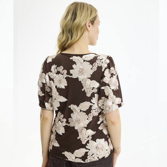 InFront - In Front Cadeau Bluse - Brown 
