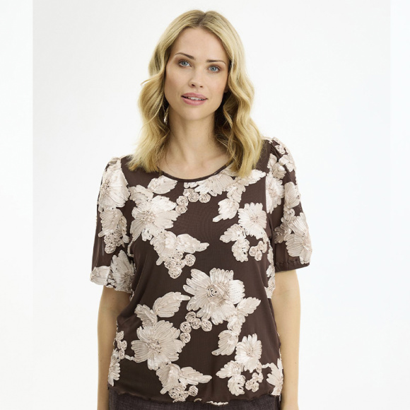 InFront - In Front Cadeau Bluse - Brown 