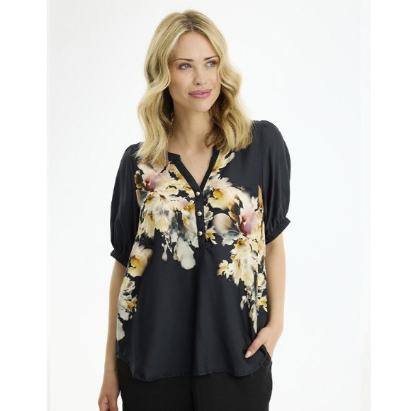 InFront - In Front Linse Bluse - Black 