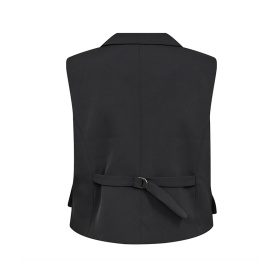 Co'couture AliniCC Wrap Vest - Black 