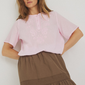 Luxzuz Viva Bluse - Light Pink