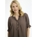 InFront - In Front Bianca Bluse - Brown InFront - In Front Bianca Bluse - Brown