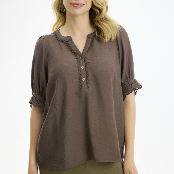 InFront - In Front Bianca Bluse - Brown 
