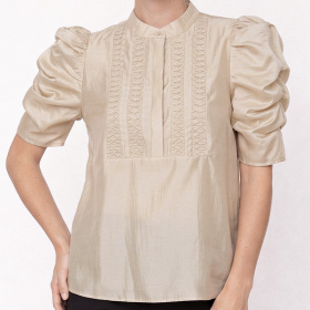 Gossia AnnsofiGO Lull Bluse- Champange
