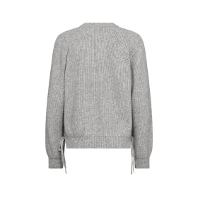 Co'couture RowCC Braid String Strik - Grey Melange