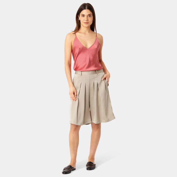 Karmamia - Karmamia Bermuda Shorts - Hammered Shell