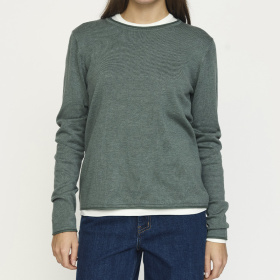 Soft Rebels SRMarla o-neck Pullover - Balsam Green