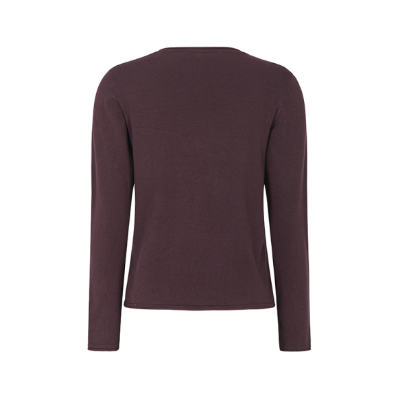 Soft Rebels - Soft Rebels SRMarla o-neck Pullover - Vinyard Wine