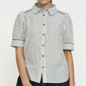 Soft Rebels SRDorothy SS Skjorte - Arctic Wolf