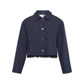 Sisters Point Veppa-bl Blazer - Navy Dot